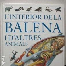 L'interior de la balena i d'altres animals