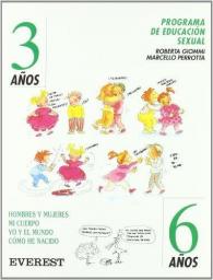 Programa de educación sexual: 3 años 6 años