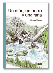 Un niño, un perro y una rana