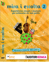 Mira i escolta 2. Experiències visuals i musicals per estimular els més petits.