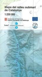Mapa del relleu submarí de Catalunya