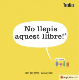 No llepis aquest llibre!